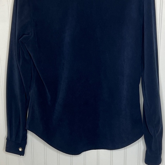 Circle T Navy Button Down Shirt Size Extra Small - Picture 8 of 10